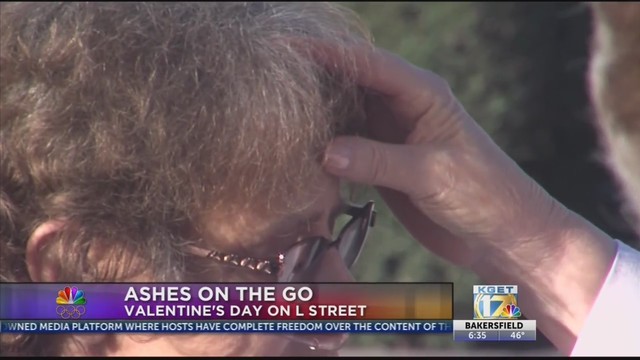 Church offers ashes to go on Ash Wednesday