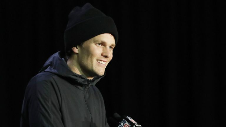 BLOOMINGTON MN- JANUARY 31 Tom Brady #12