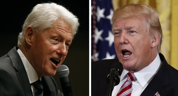 Some Democrats say they don't want former President Bill Clinton campaigning for them this year because of his history of sexual misconduct allegations. Will Republicans do the same for President Donald Trump