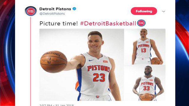 From @DetroitPistons on Twitter