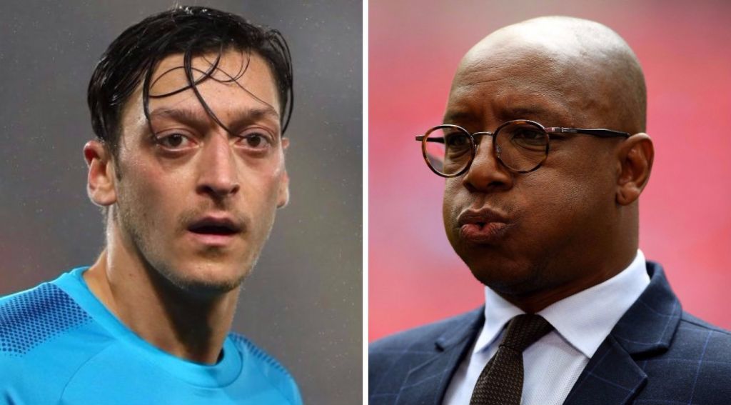 Ian Wright rips into Mesut Ozil on Instagram after Arsenal star signs new deal