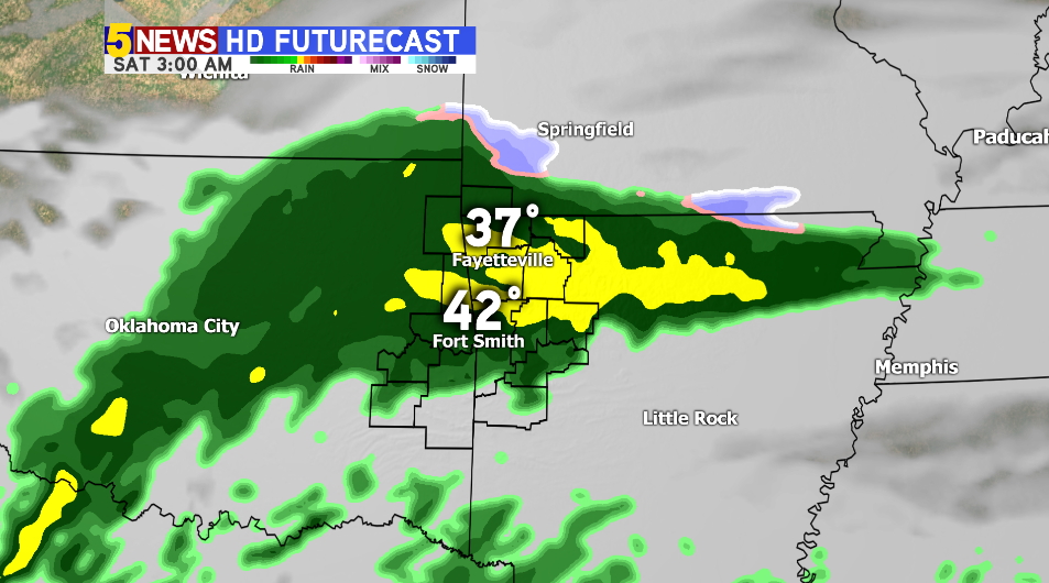 Rain Returns Late Friday Into Saturday