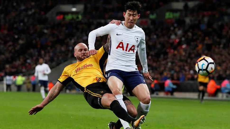 Tottenham Hotspur end Newport County's FA Cup run at the second attempt