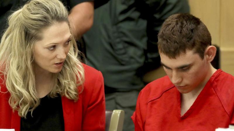 Nikolas Cruz 19 chose to remain silent during a hearing in Broward County circuit court in Fort Lauderdale