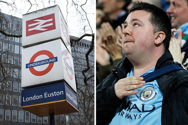 Man City fans face an eight-hour journey home from the Arsenal game