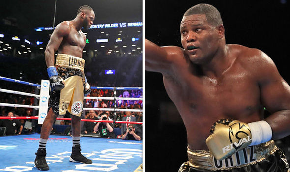 Deontay Wilder and Luis Ortiz