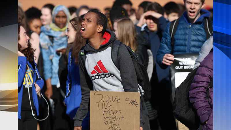 Wayzata High School walkout