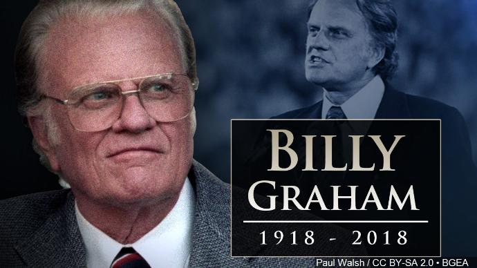 Rev. Billy Graham Dead at 99  Cutout