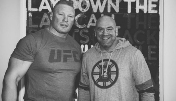 Brock Lesnar Dana White