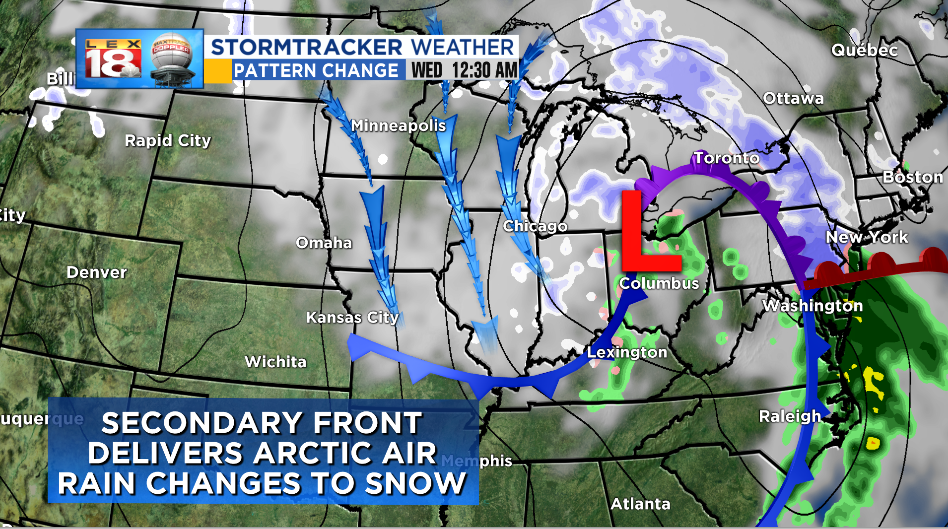 2nd Nor'Easter Of March Set To Plow Through The Region Mid-Week