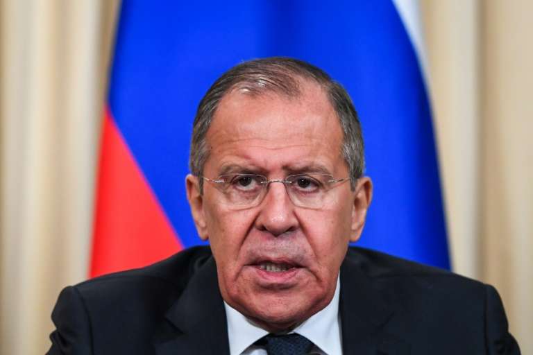 Russian Foreign Minister Sergei Lavrov is in the Kazakh capital Astana following talks on Syria with the foreign ministers of Iran and Turkey