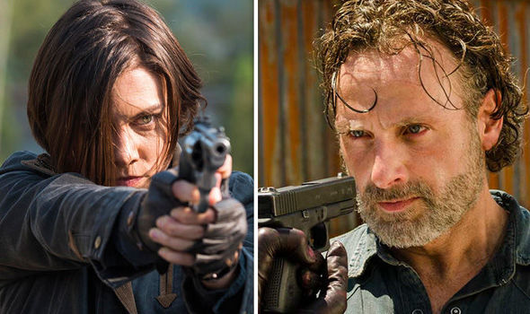 The Walking Dead maggie rick grimes