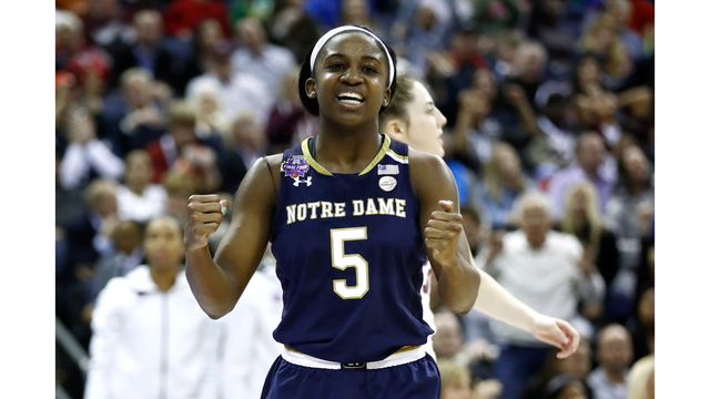 Notre Dame Jackie Young win NCAA Championship