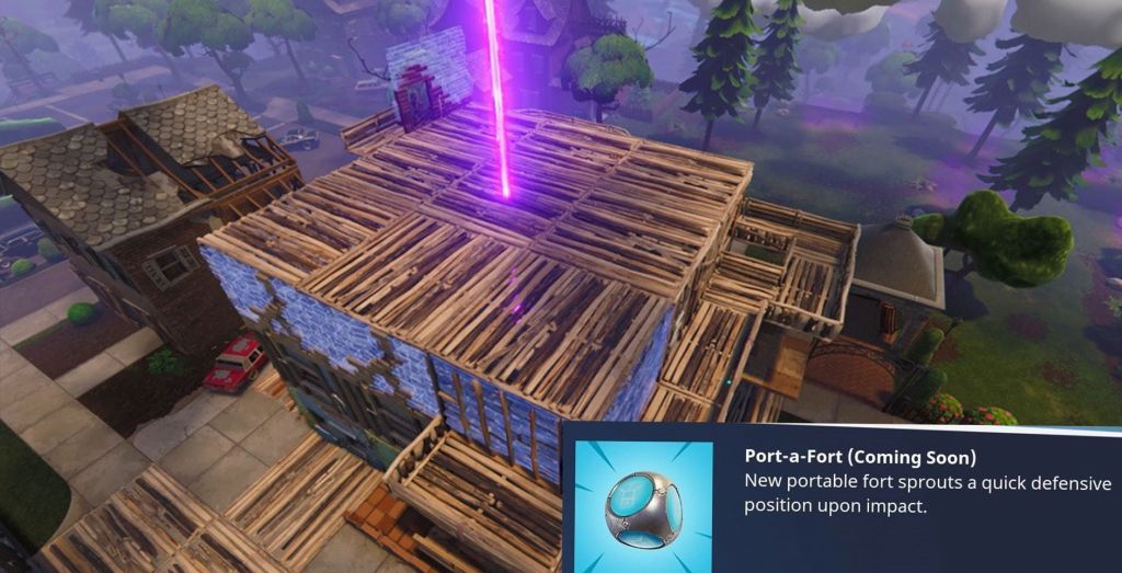 Fortnite Is Getting Portable Forts Shannon Grixti