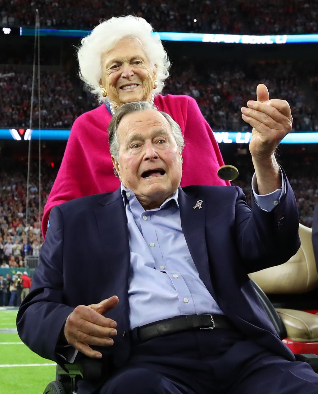 Barbara Bush, former US first lady, dies aged 92