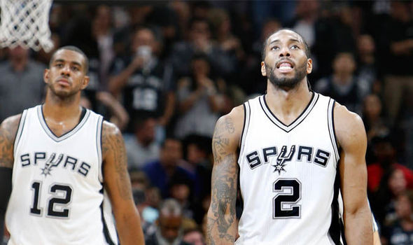 Kawhi Leonard and La Marcus Aldridge