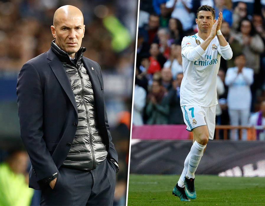 Zinedine Zidane Cristiano Ronaldo