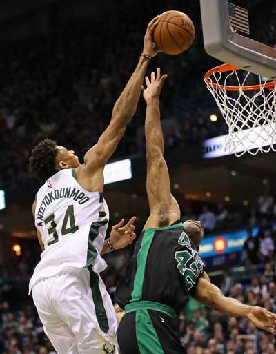 'He's the reason this series changed' — Giannis Antetokounmpo heaps praise on Thon Maker as block party continues