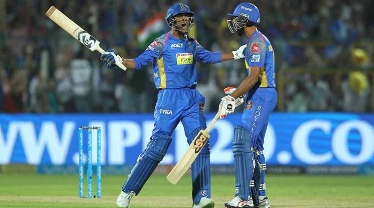 Krishnappa Gowtham late strikes guided Rajasthan Royals to victory