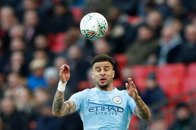 2. Kyle Walker  click the right arrow to see the rest of the predicted Manchester City line-up