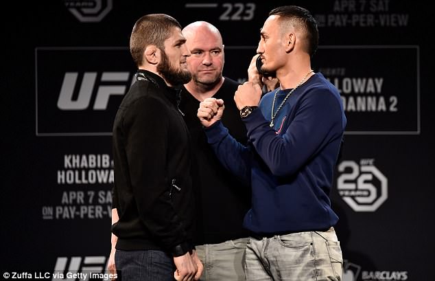 Khabib Nurmagomedov was set to fight Max Holloway for Conor McGregor's vacated UFC lightweight title. However Holloway failed to make weight on short notice and now Saturday's main event at UFC 223 may not happen at all