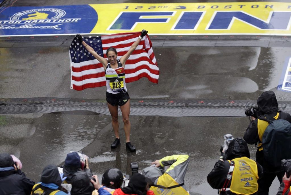 Boston marathon winner's incredible act of sportsmanship