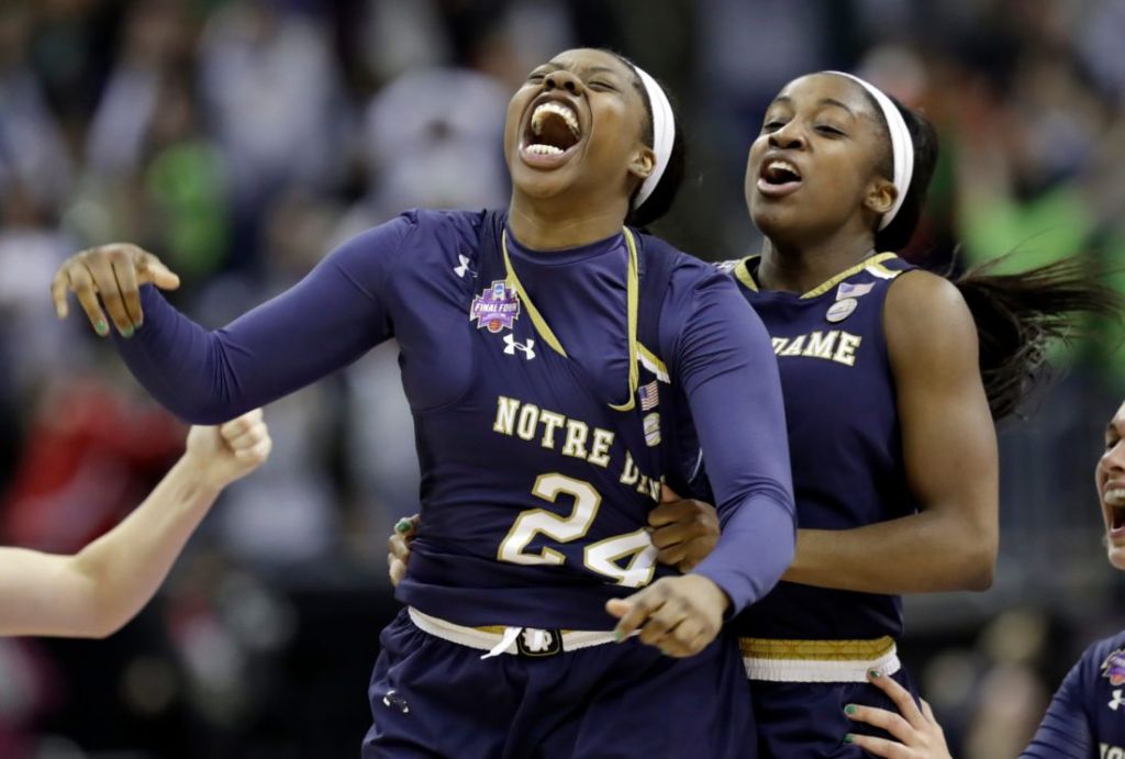 Noie: Biggest shot in program history sends Arike Ogunbowale, Notre Dame to title game