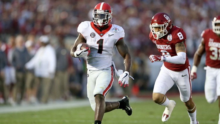 Getty Images Patriots select Georgia RB Sony Michel with 31st overall pick