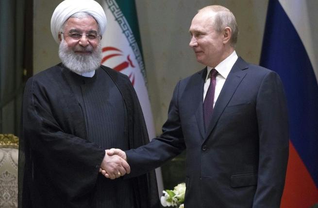 Rouhani and Putin were in Ankara for the summit with Erdogan