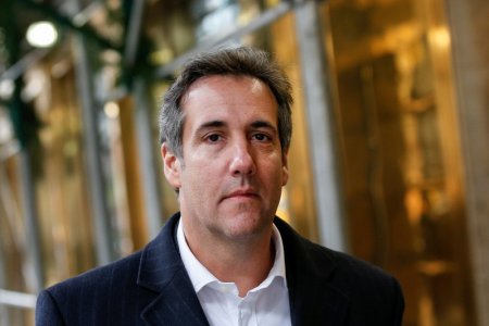 U.S. President Donald Trump's personal lawyer Michael Cohen exits a hotel in New York City U.S