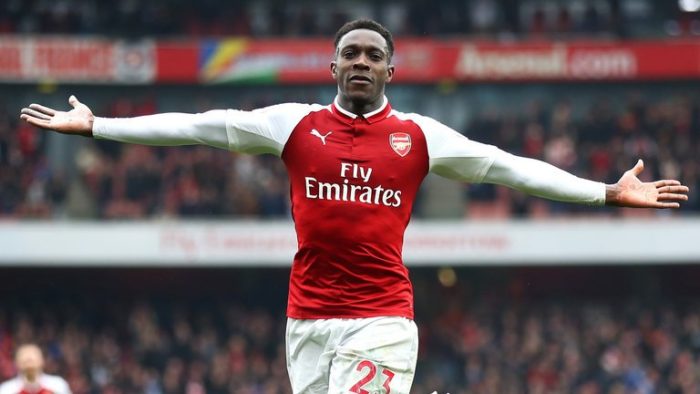 Welbeck celebrates his goal