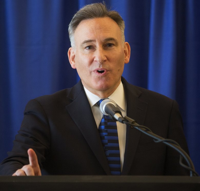 King County Executive Dow Constantine delivers the 2017 State of the County address in Auburn