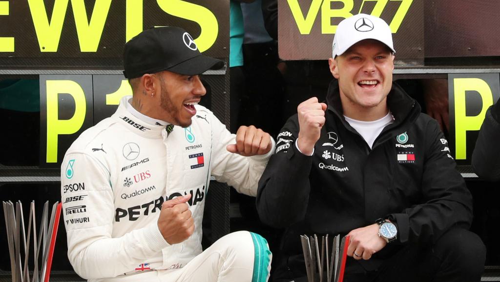 Lewis Hamilton finished ahead of his Mercedes stablemate Valtteri Bottas at the Spanish Grand Prix.                  Reuters  Albert Gea