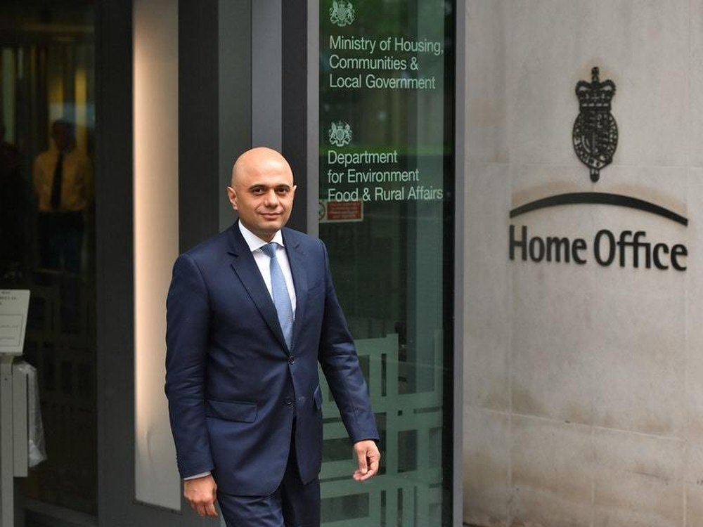 Sajid Javid named Britain's new Home Secretary as Amber Rudd resigns