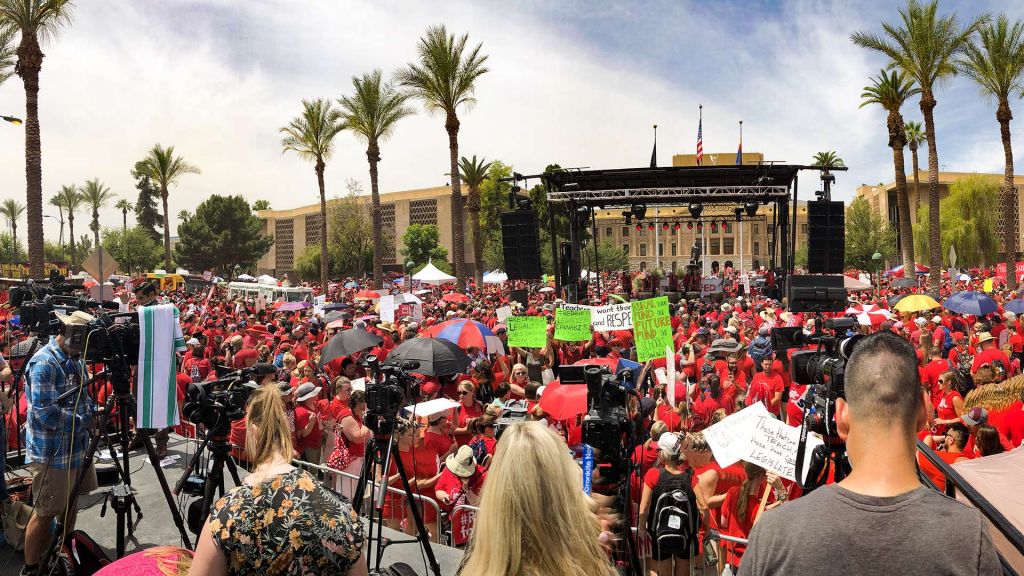 RedForEd Rally thumb