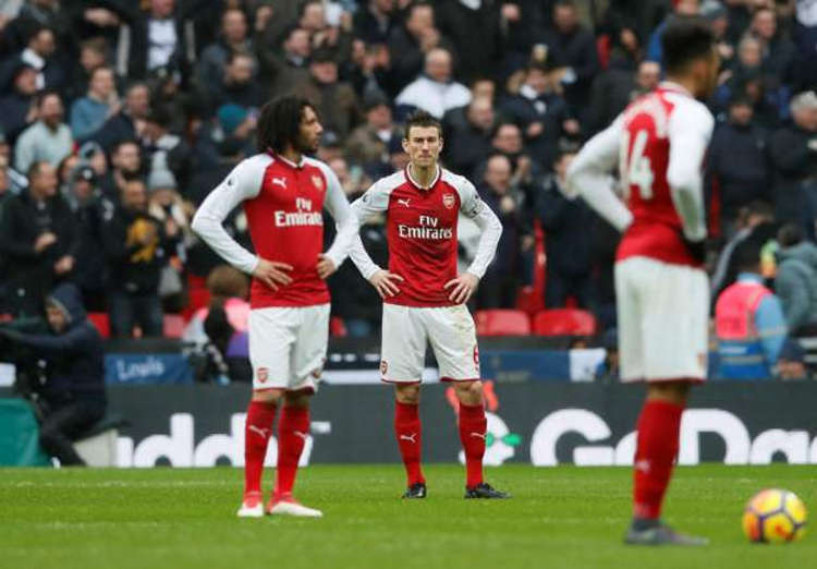 Spurs beat Arsenal 1-0 at Wembley