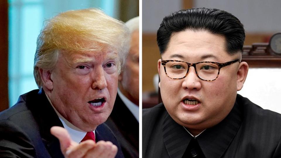 Donald Trump and North Korea leader Kim Jong Un