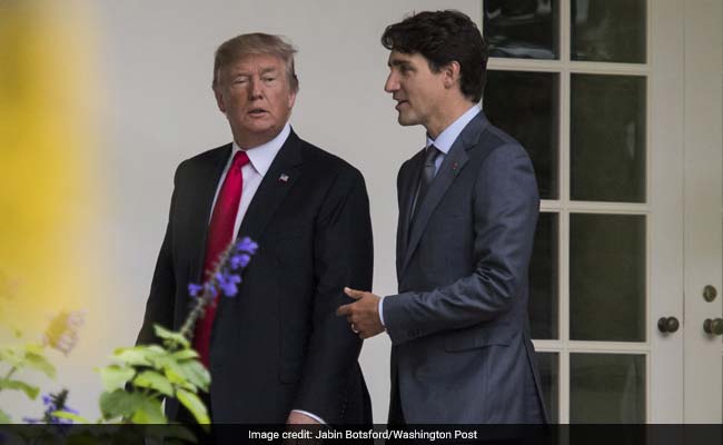 Didn't Canada Burn Down White House? Donald Trump Asked Justin Trudeau