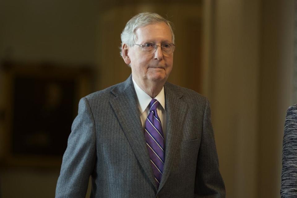 Senate majority leader Mitch McConnell’s move will complicate campaiging for senators holding onto vulnerable seats