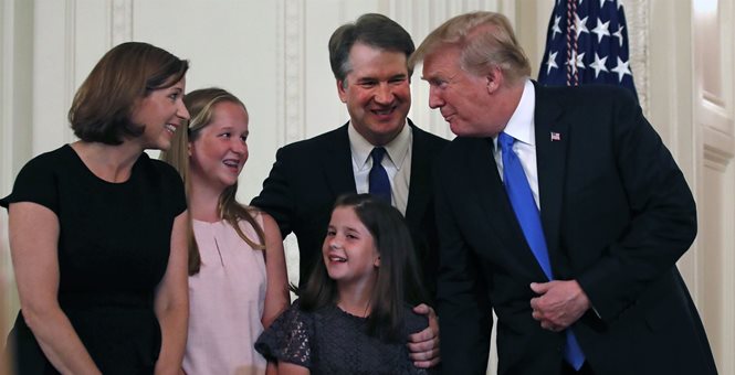 Liberal Outlet Triggered That People Are Saying Brett Kavanaugh Is A Good Dad