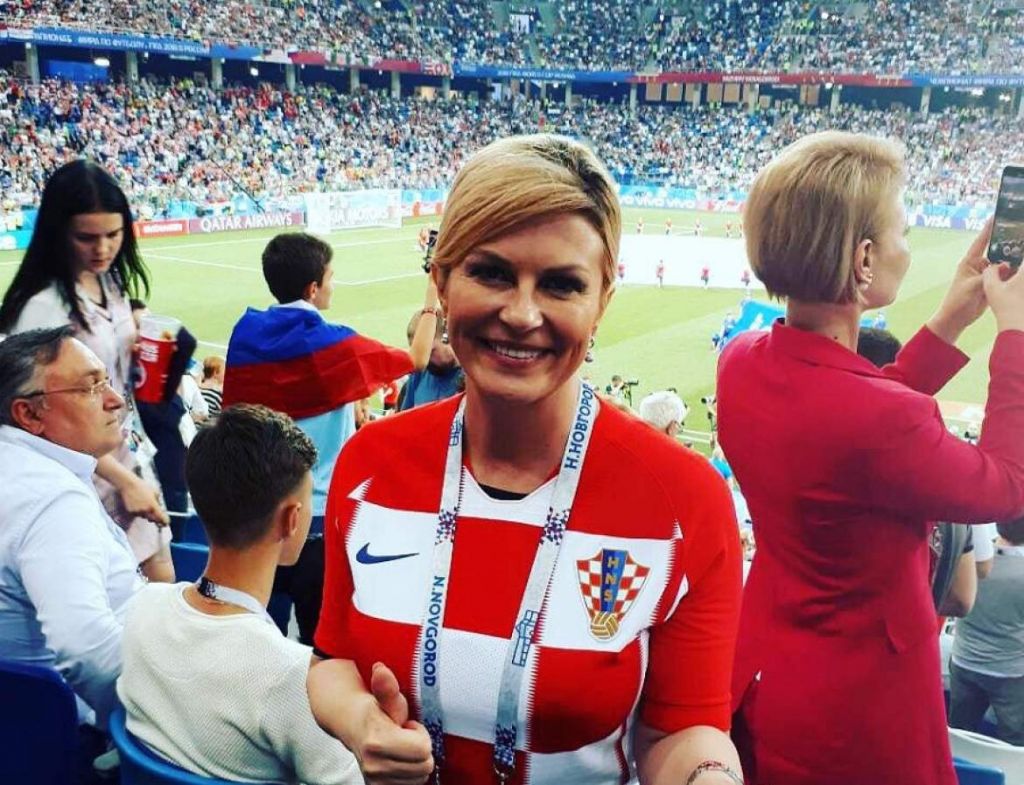 President Grabar-Kitarović to Represent Croatia at World Cup Final