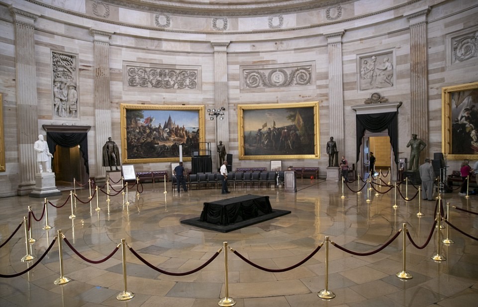 Capitol Awaits Arrival Of John McCain