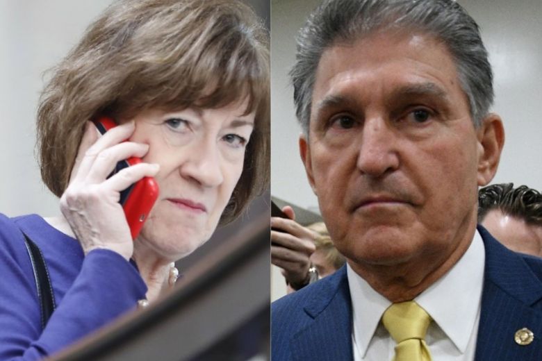 Collins and Manchin said the allegations against Brett Kavanaugh were unproven