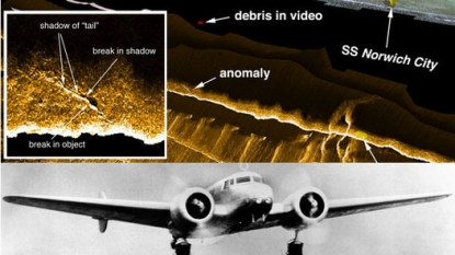 The Sonar Streak may be the Wreckage of Earhart’s Plane