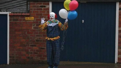 Man Dressed As A Clown Terrorizing The Locals Of A Town