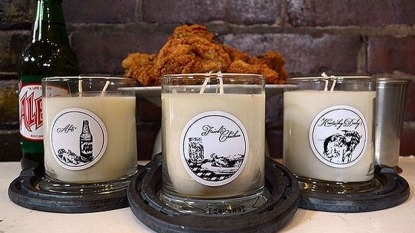 Feel the KFC Fried Chicken taste from candles