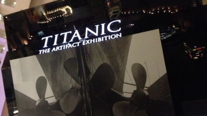 Titanic exhibition closed! Guess Why? Due to water!