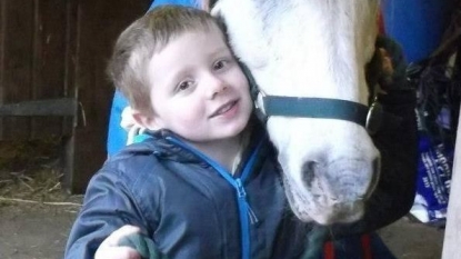 A campaign via Facebook to reunite the heartbroken child with his stolen pony