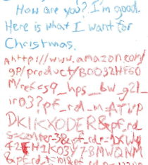 A lazy child’s letter to his dearest Santa