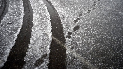 Burglar got caught easily by just following footprints on snow